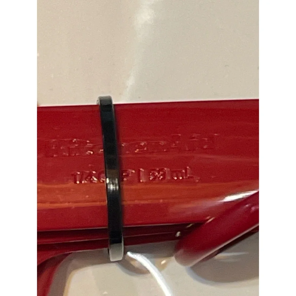 KitchenAid Measuring Cups Spoons Set Red Plastic 9pc Soft‎ Grip KQ475OHERA New